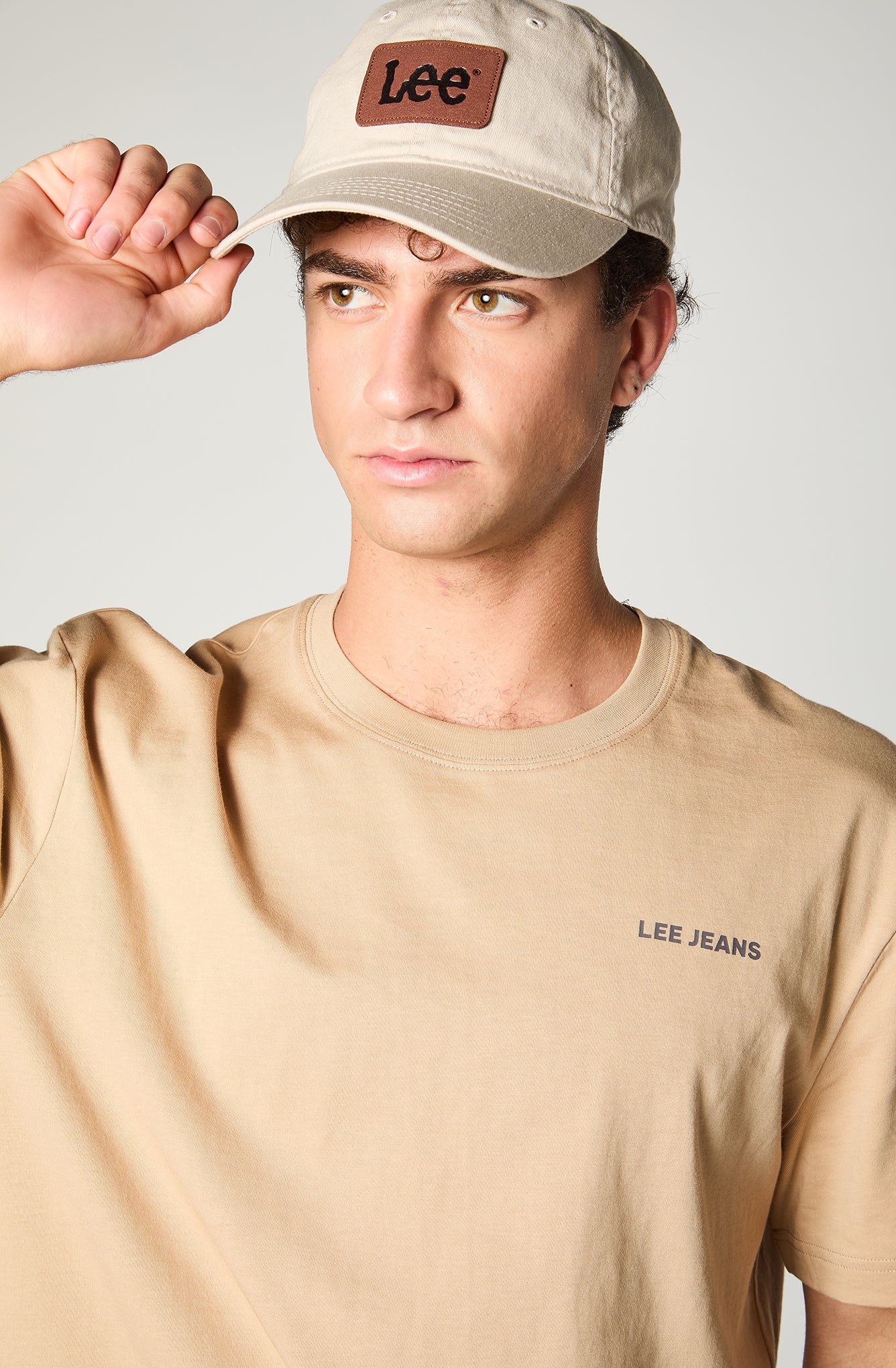 Polera Hombre Lee Jeans Brown