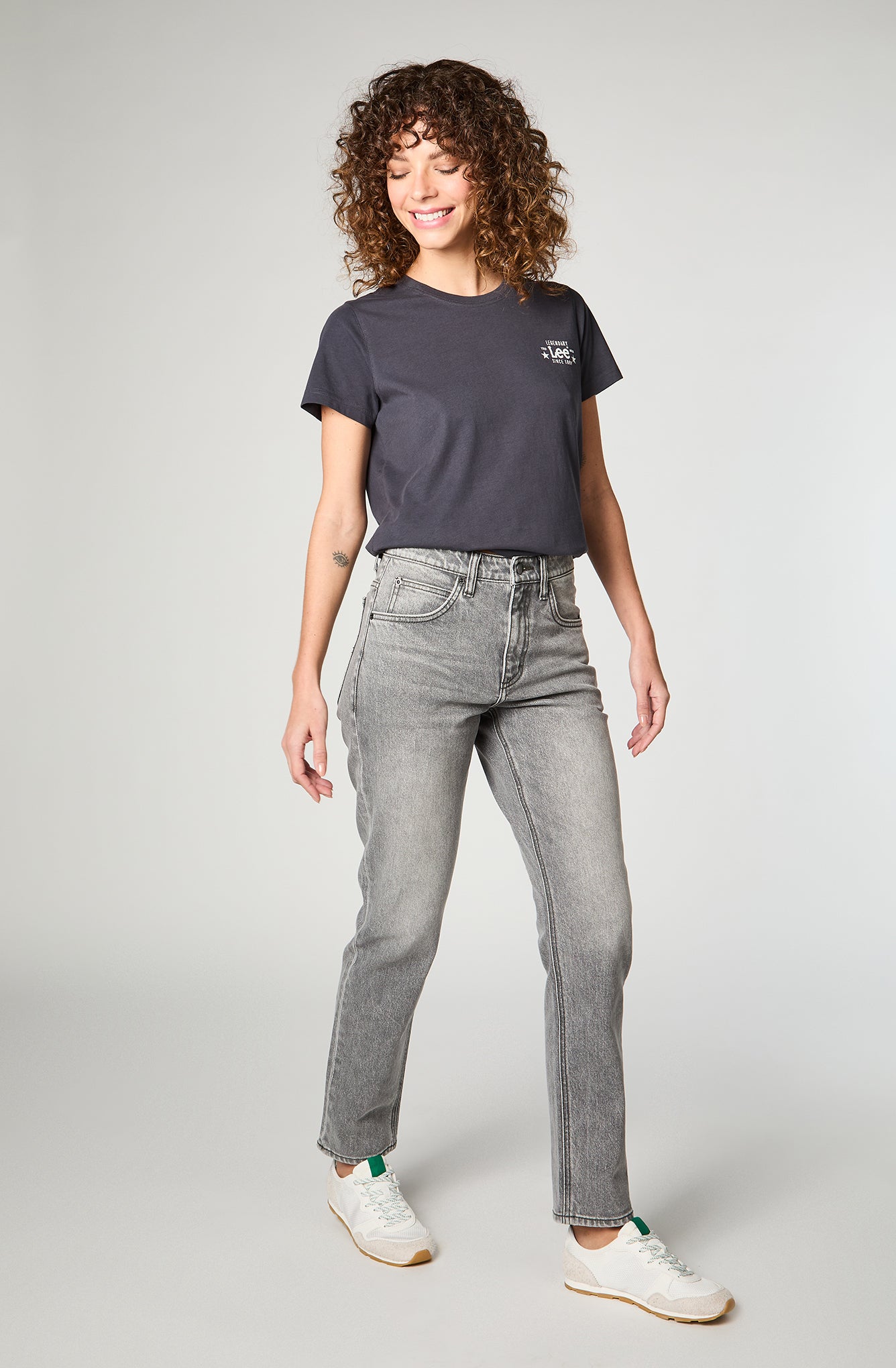 Jeans Mujer Rider Grey