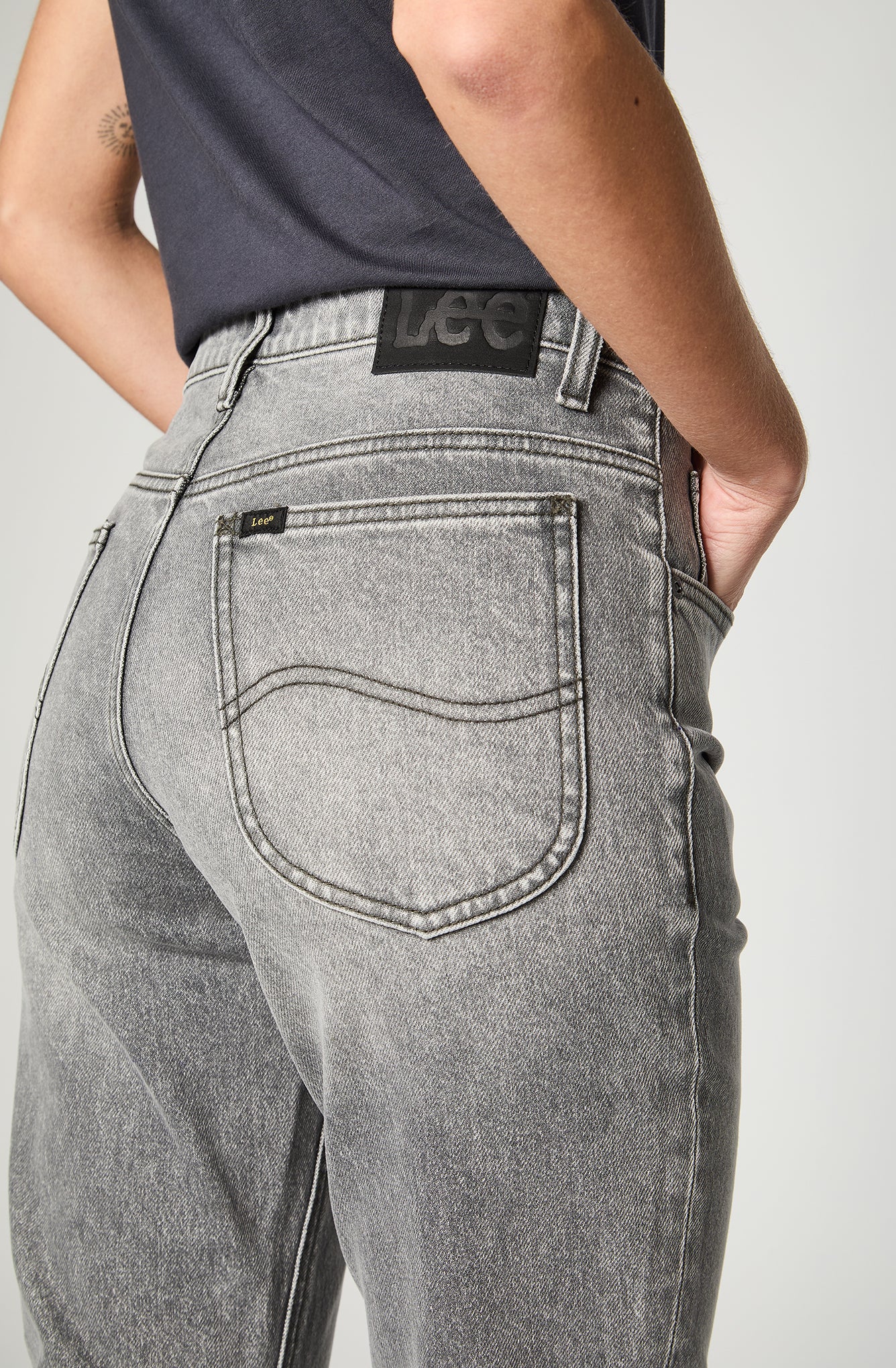 Jeans Mujer Rider Grey