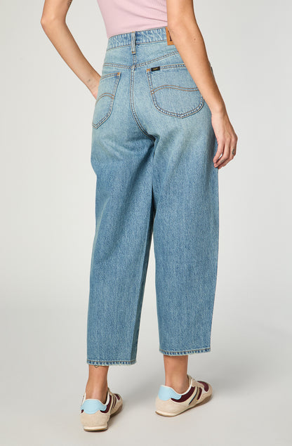 Jeans Mujer Tappered Blue