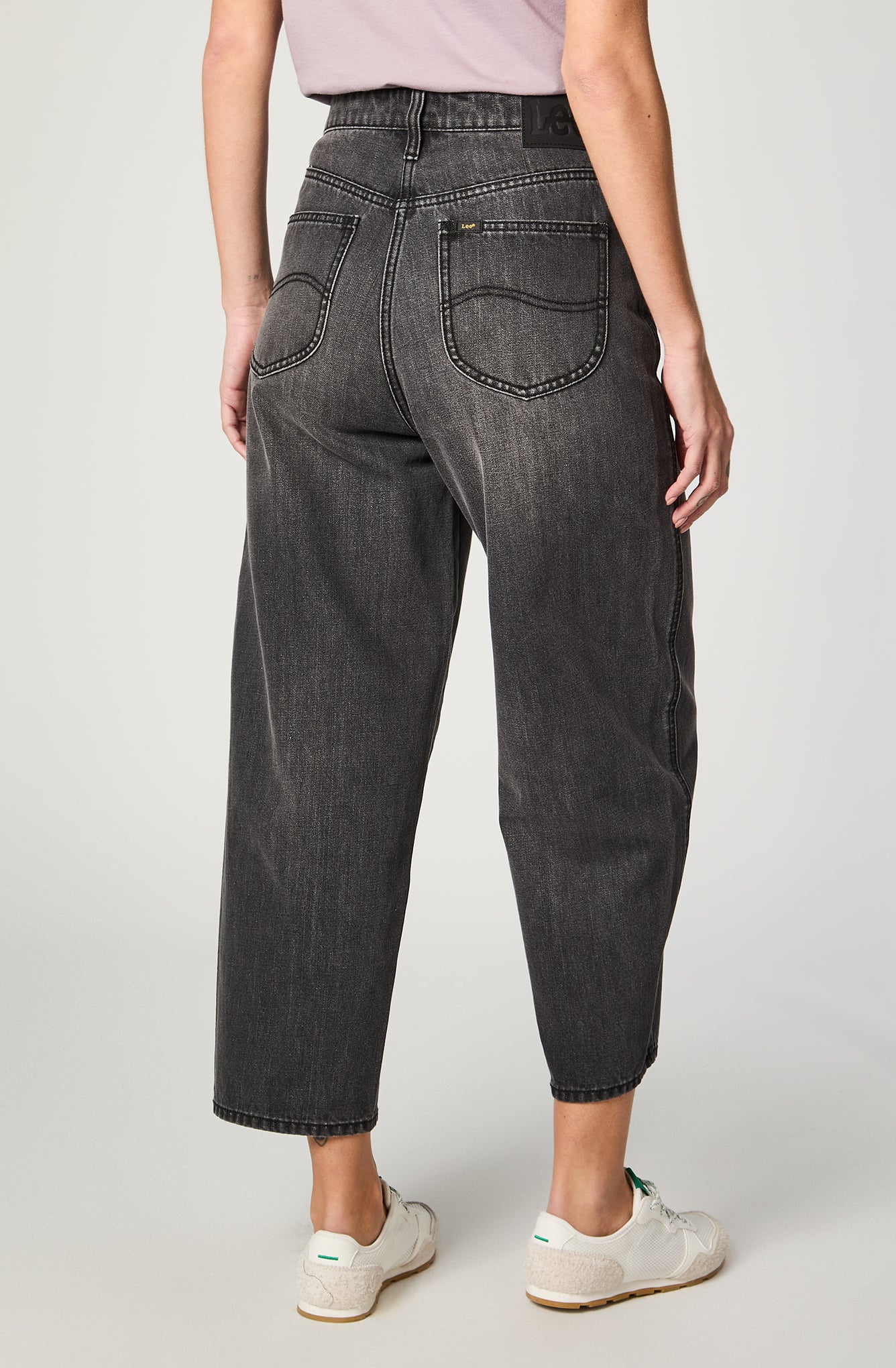 Jeans Mujer Tappered Black