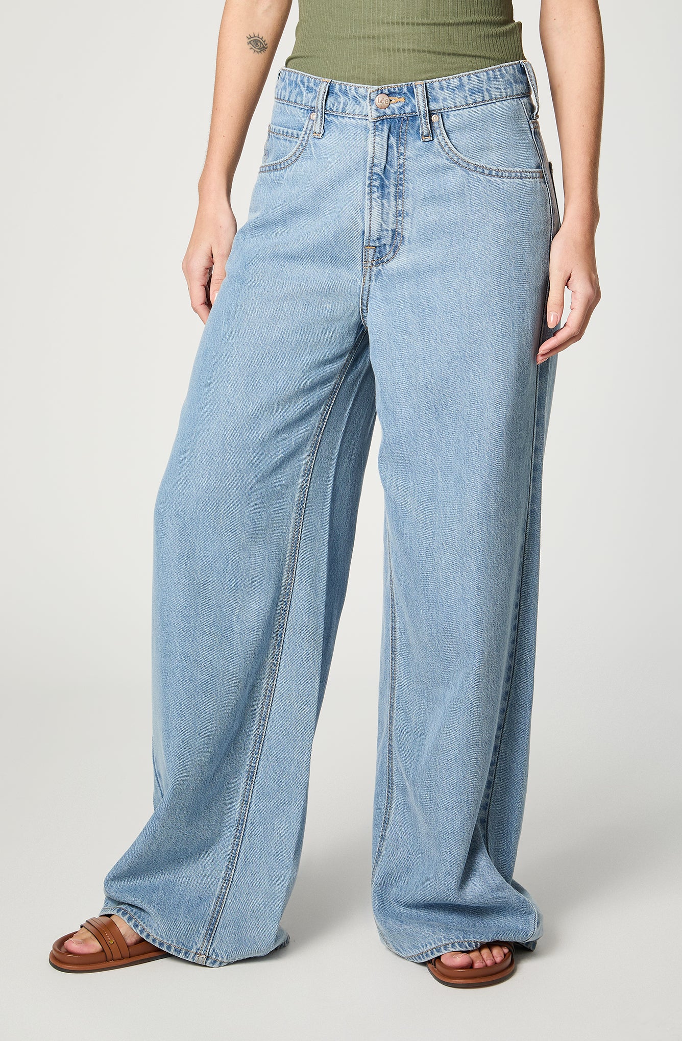 Jeans Mujer Lee Wideleg