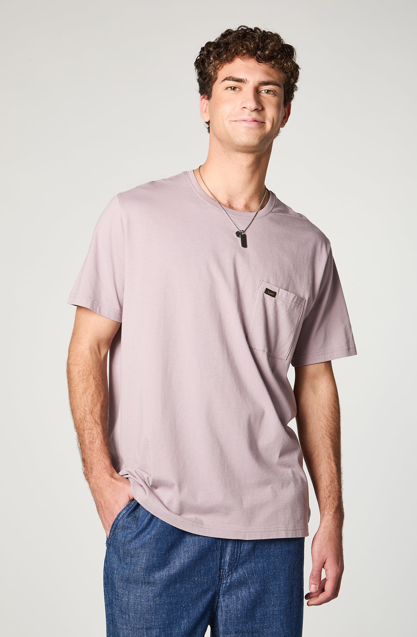 Polera Hombre Regular Purple