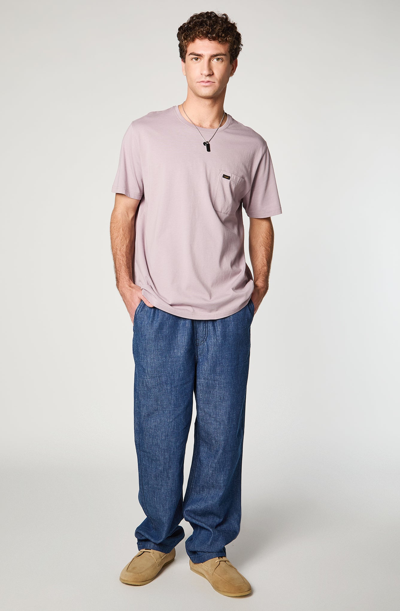 Polera Hombre Regular Purple