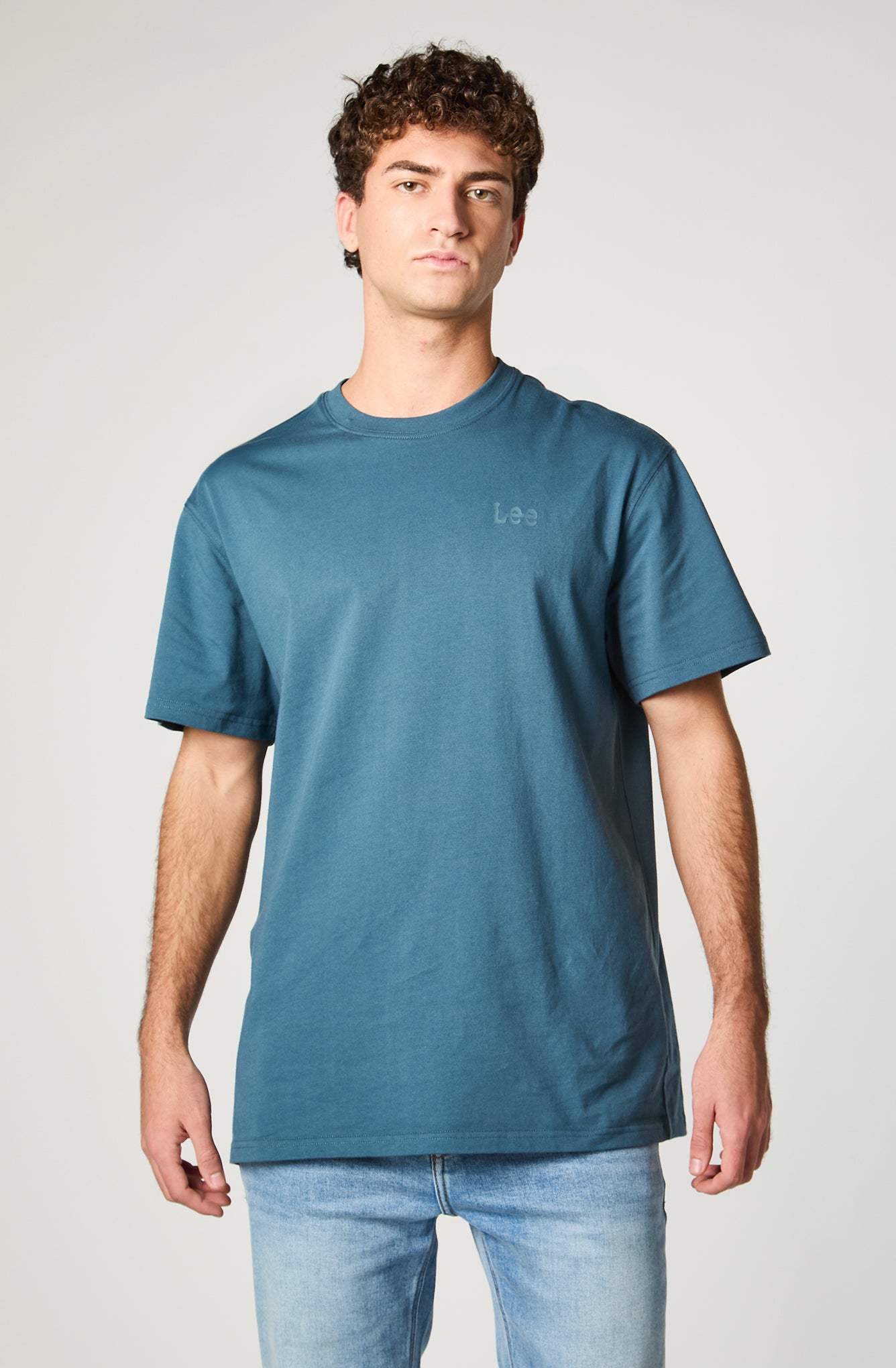 Polera Hombre Lee Basics Azul