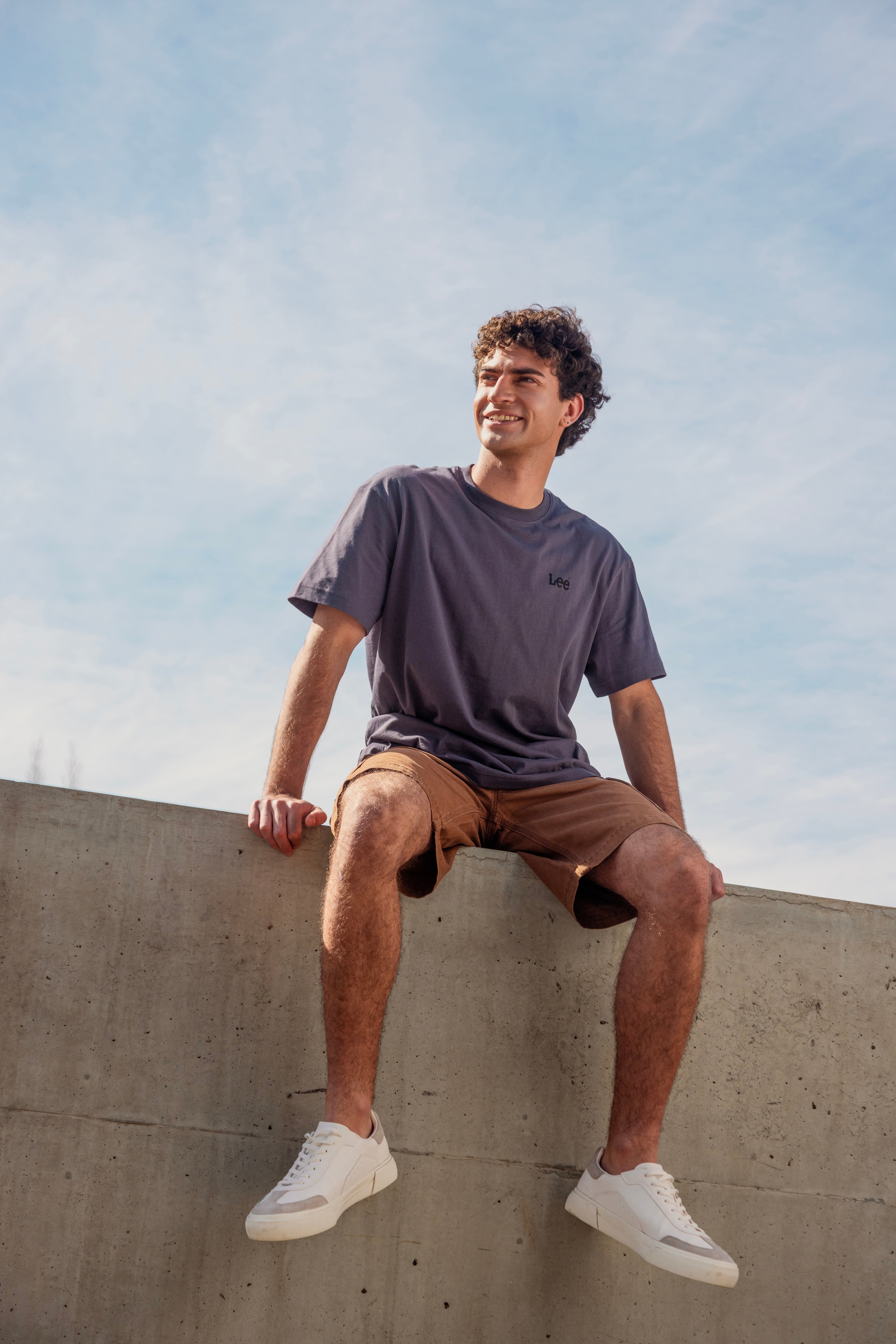 Shorts Hombre Cargo Canvas Terracota