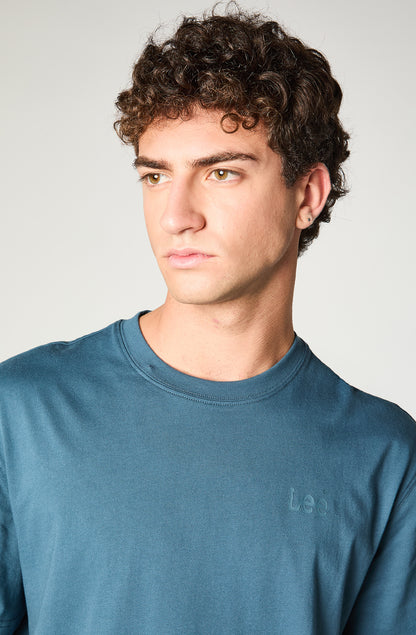 Polera Hombre Lee Basics Azul