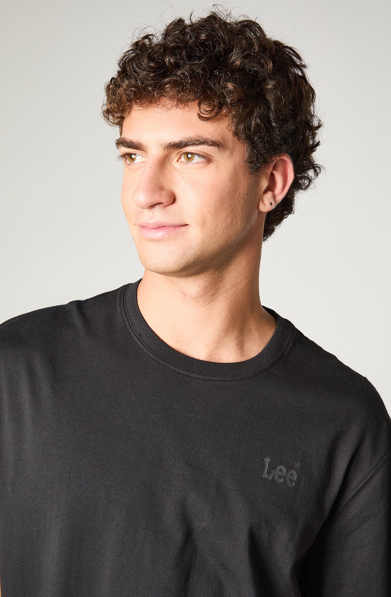 Polera Hombre Lee Basics Black