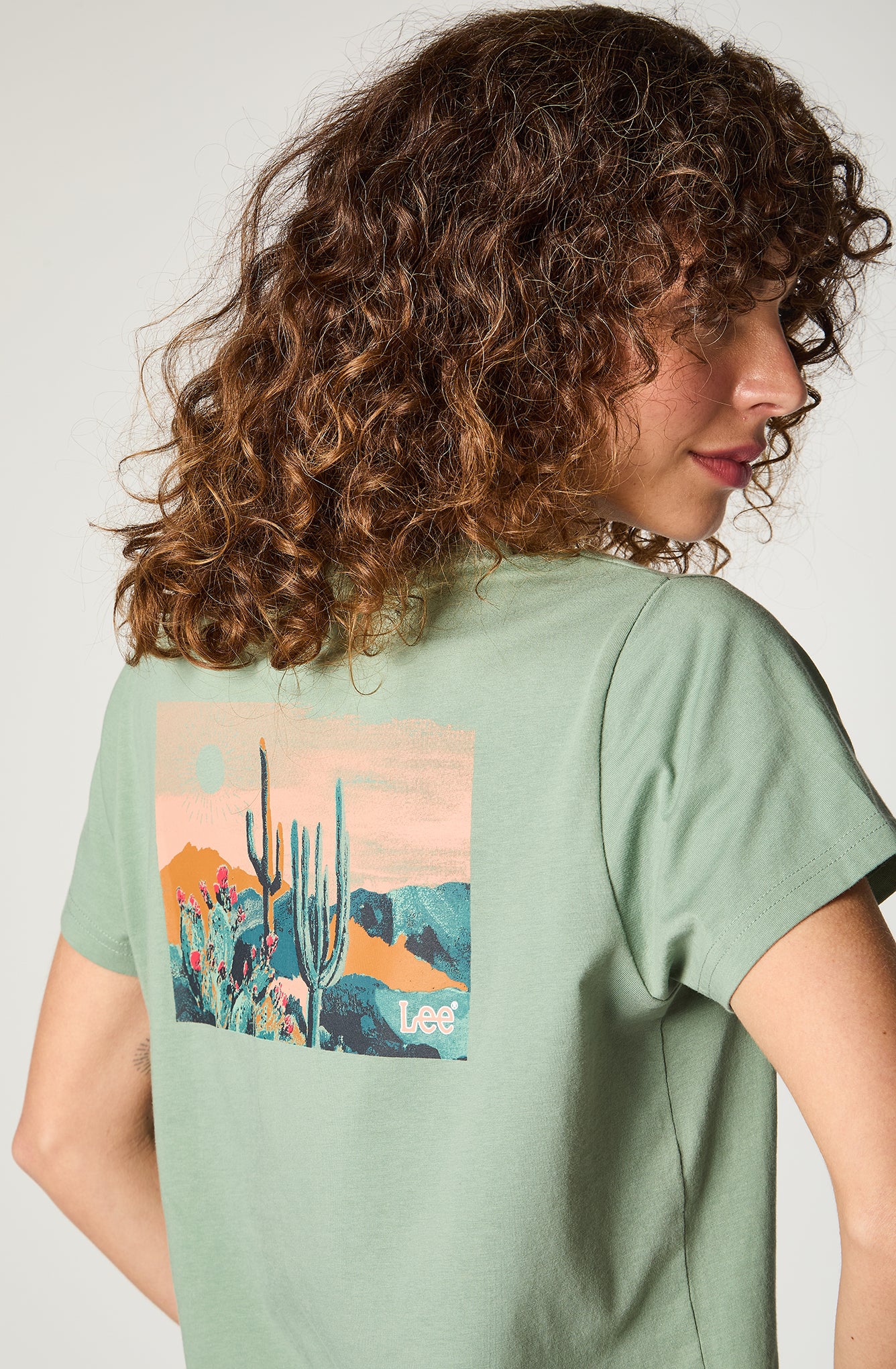 Polera Mujer Western Green