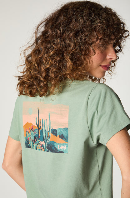 Polera Mujer Western Green