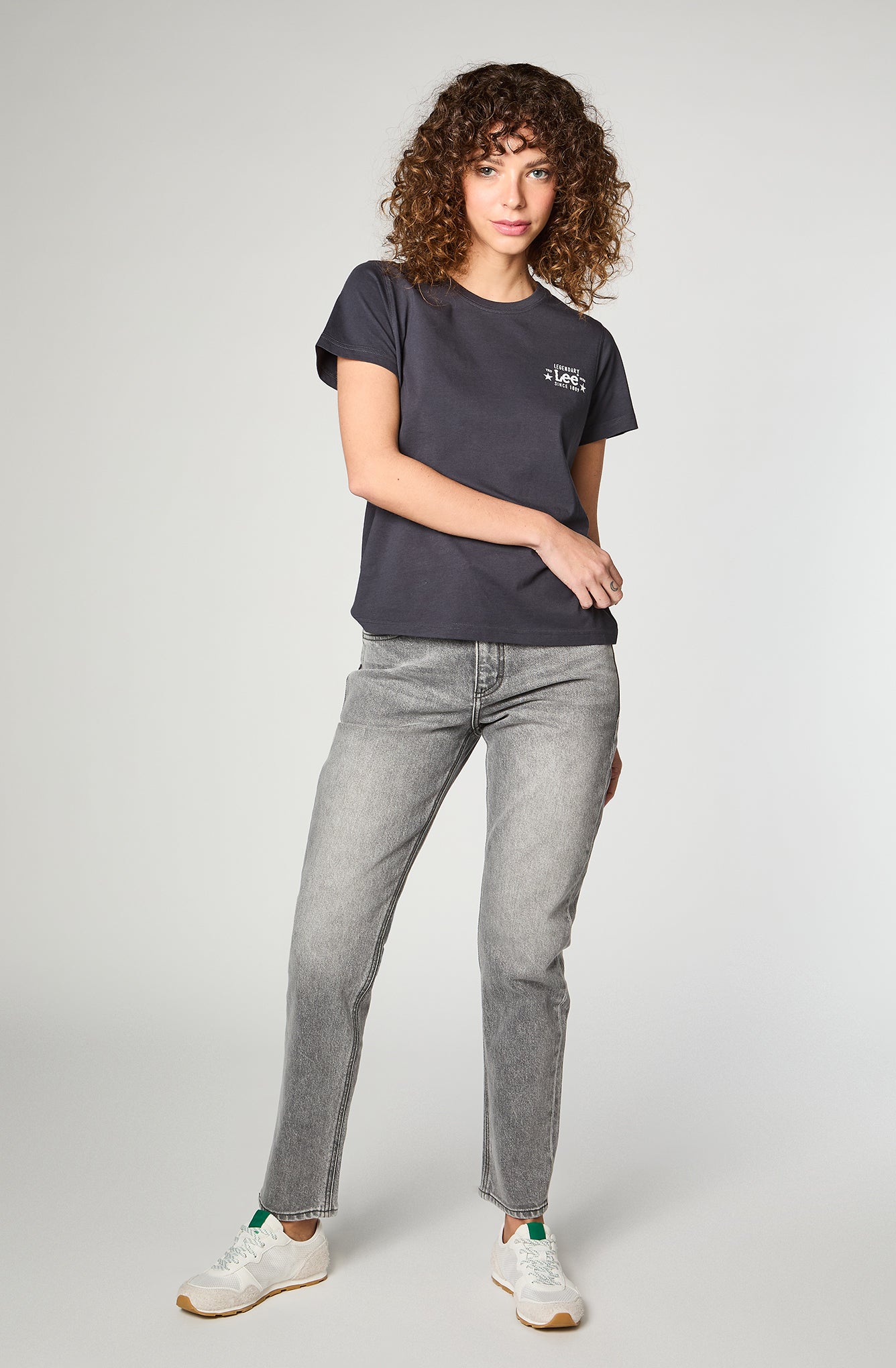 Polera Mujer Legendary Stone Grey