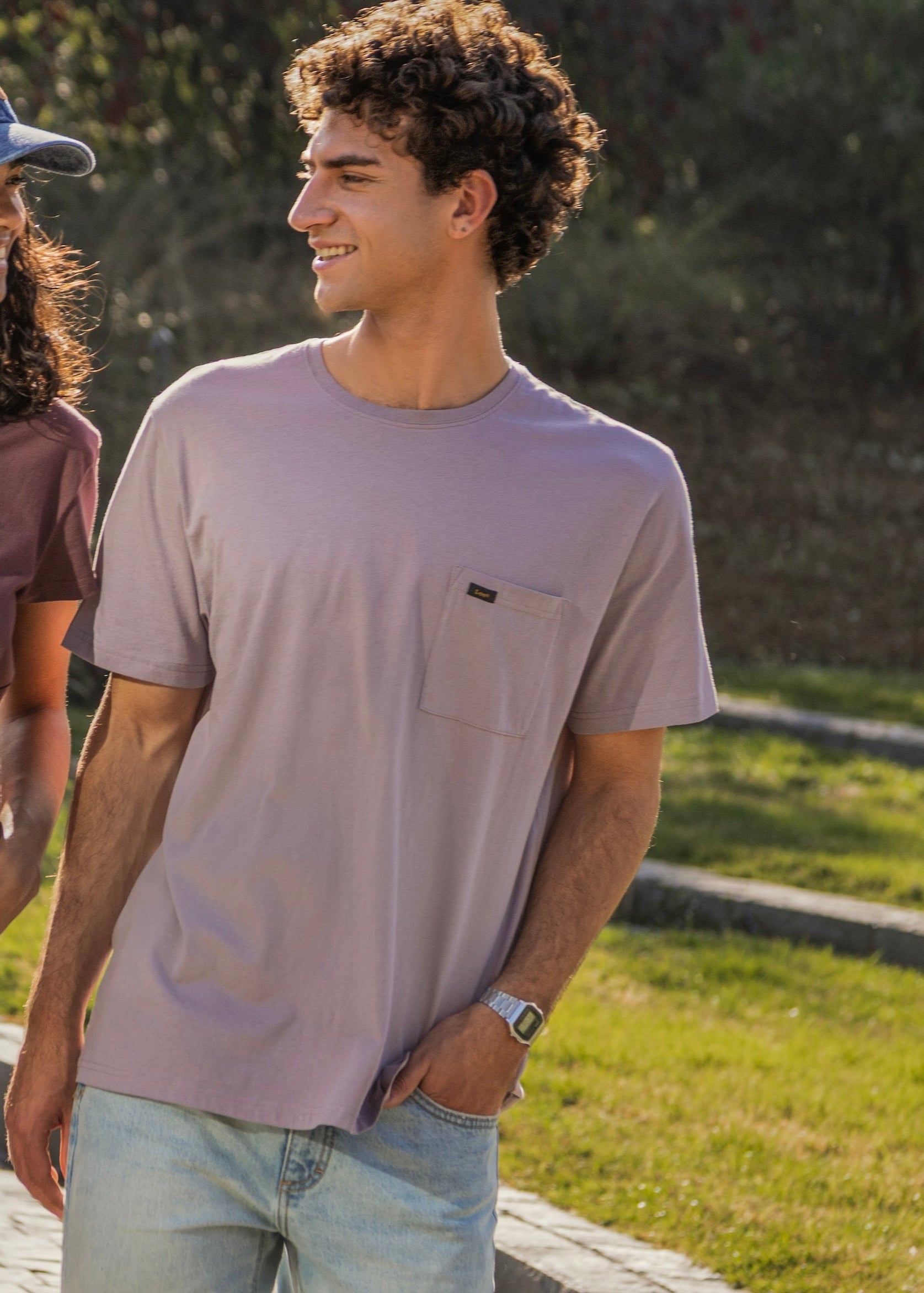 Polera Hombre Regular Purple