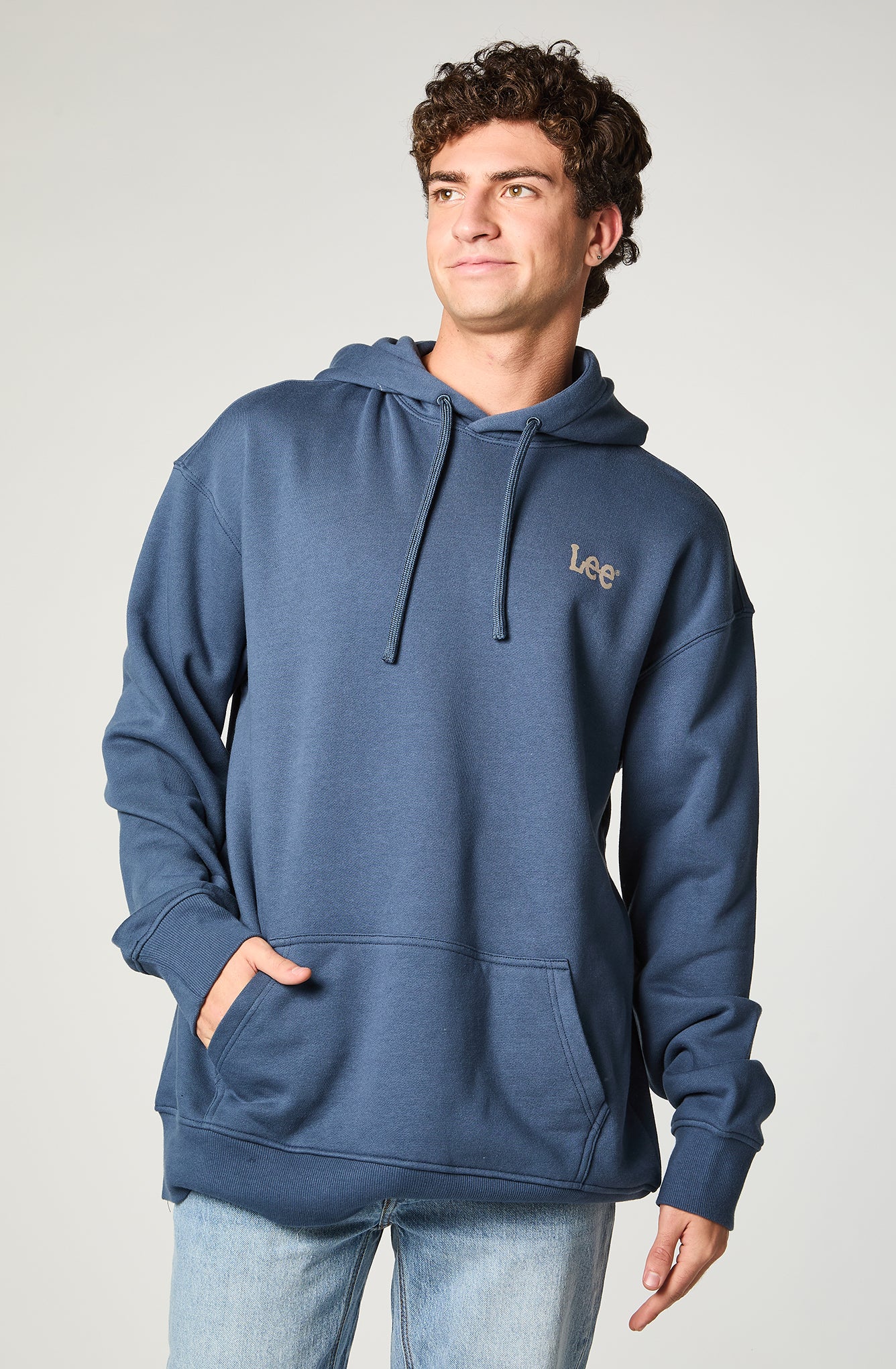 Poleron Hoodie Hombre Navy