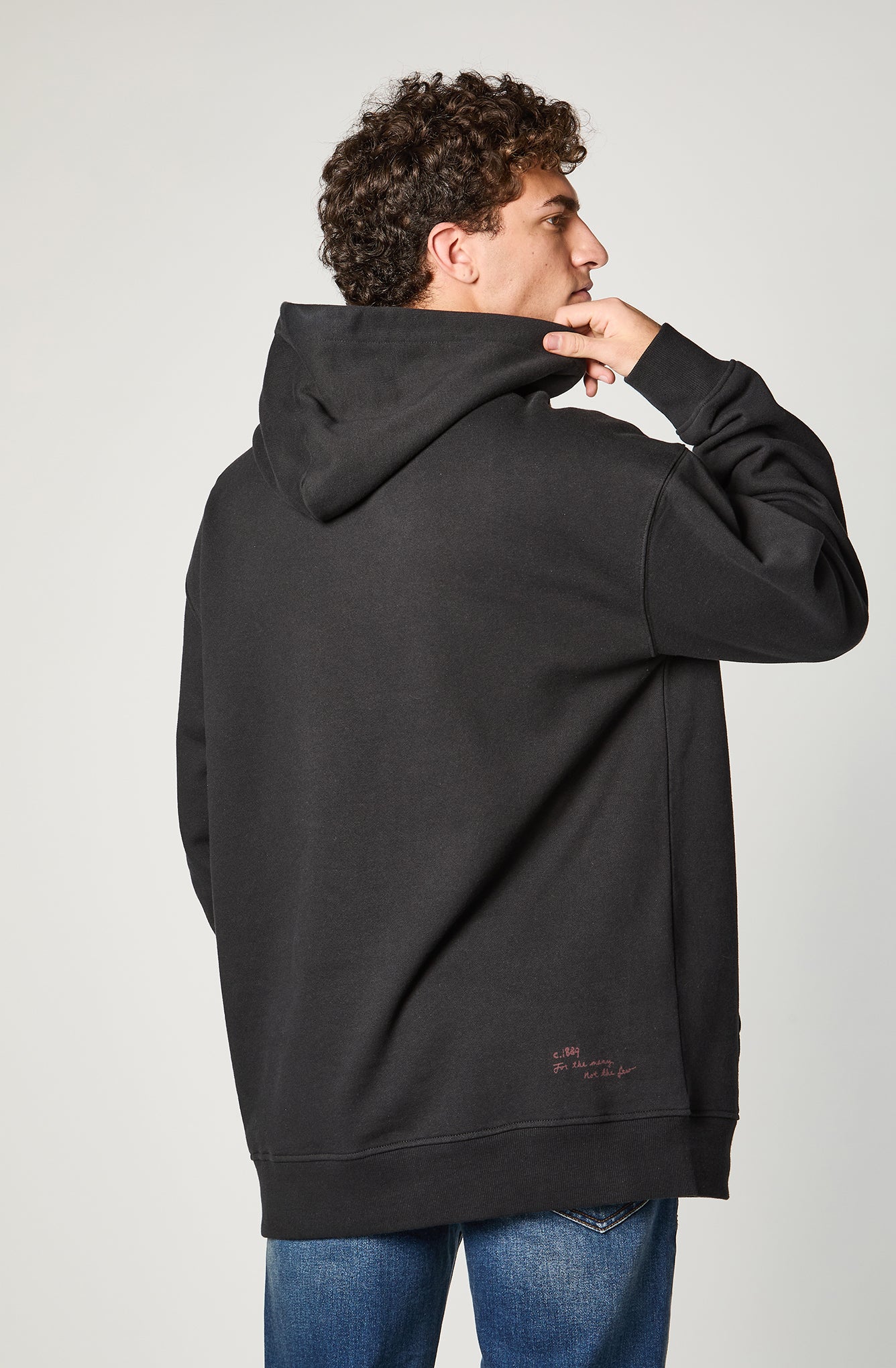 Poleron Hombre Hoodie Black