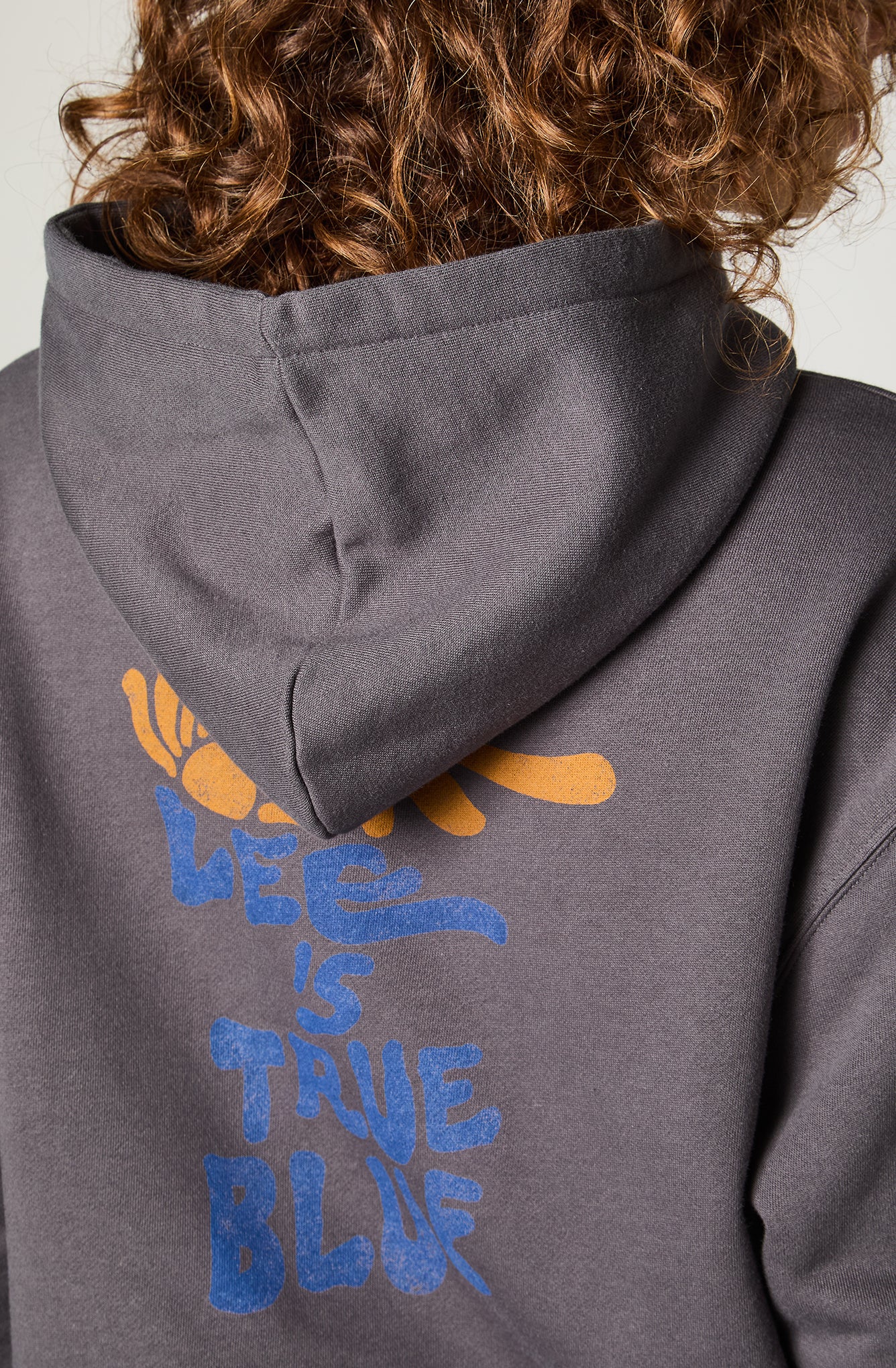 Camisa Mujer Sweatshirt Hoodie Relax Print  Marengo