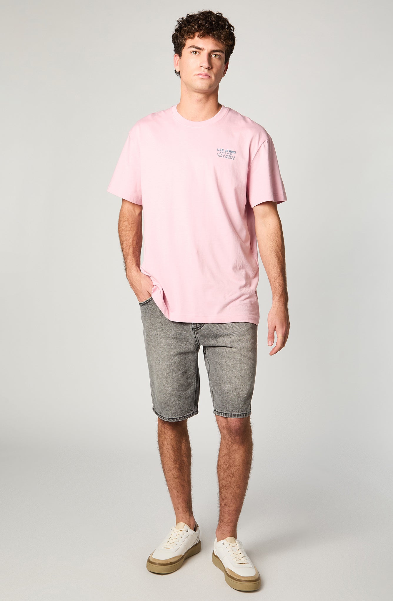 Short Hombre Mid Grey
