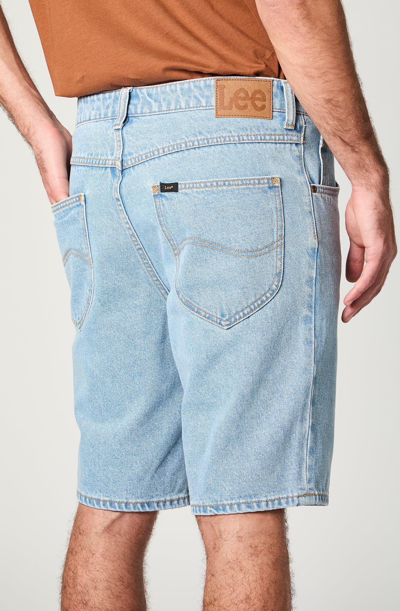 Short Hombre Mid Light Blue – Lee Jeans