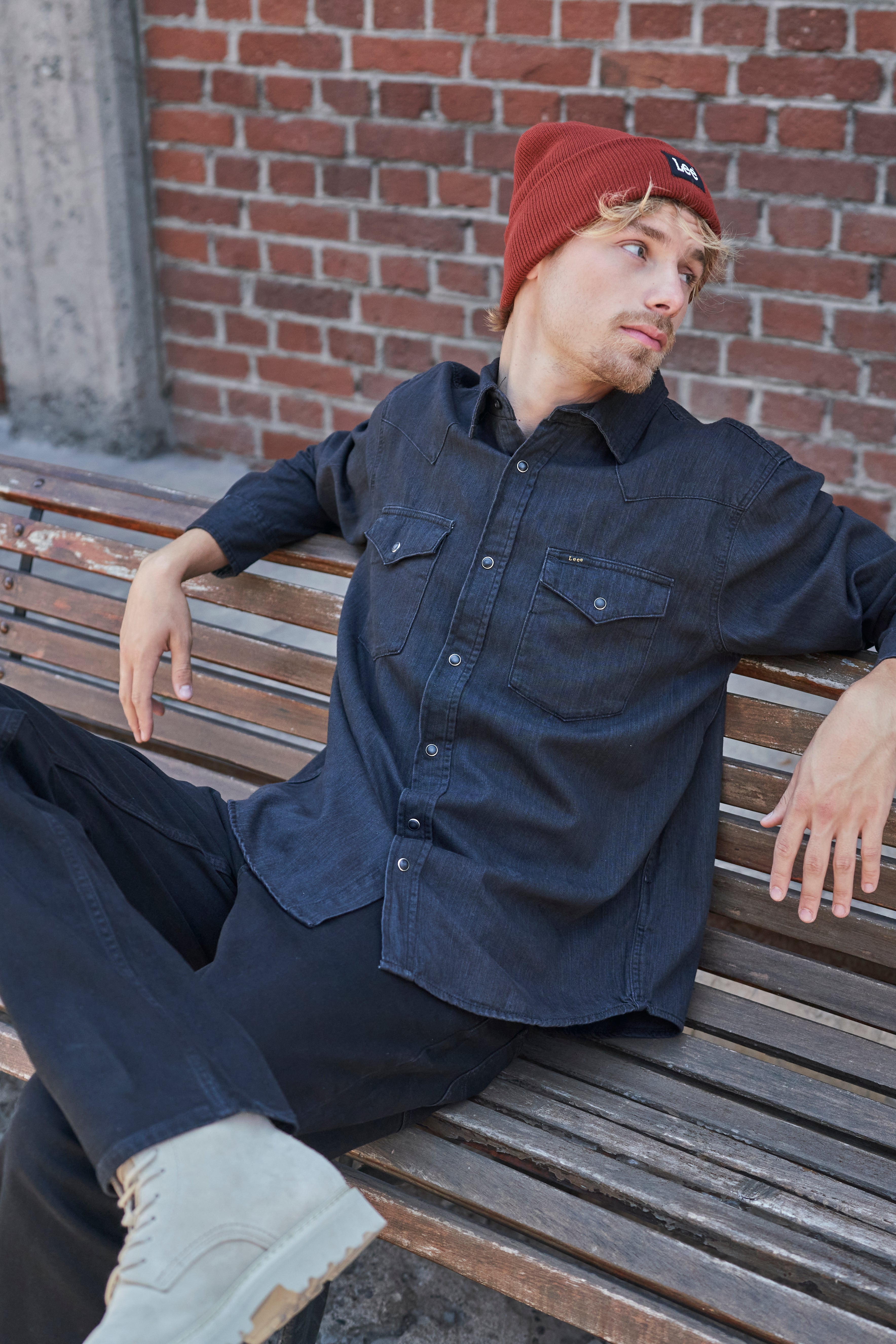 Jeans Lee Blooklyn Black