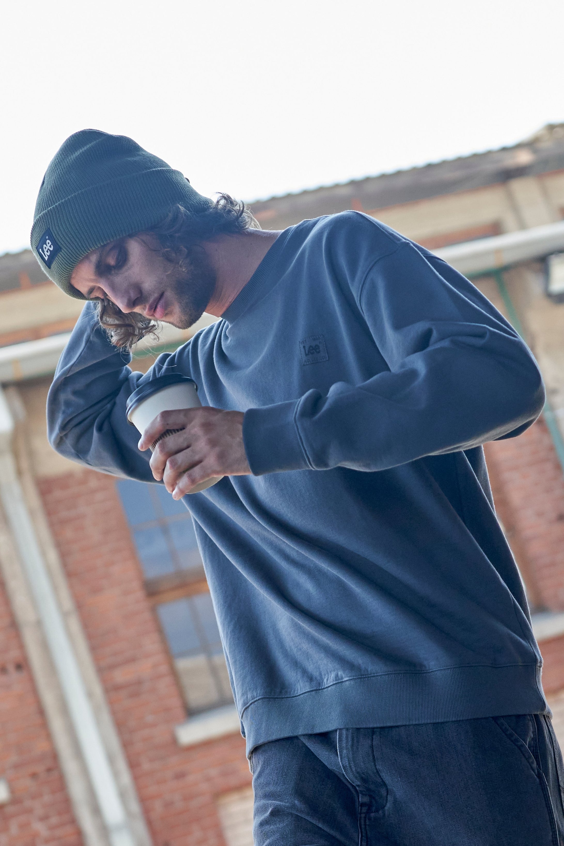 Poleron Hombre Regular Marengo Label