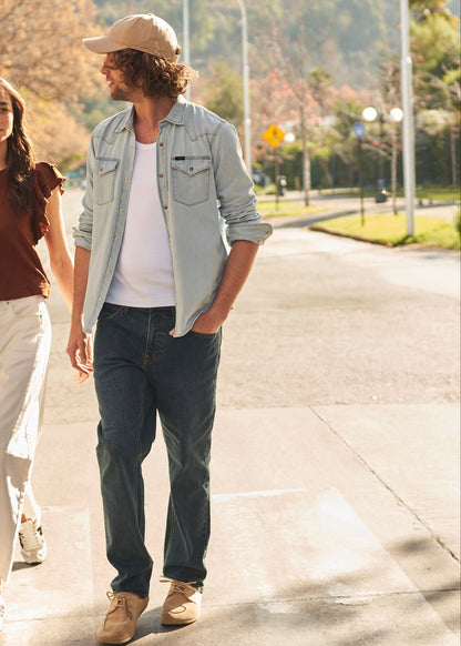 Jeans Hombre Brooklyn Classic Straight Fit