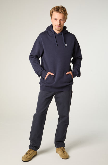 Poleron Hombre Loose Azul Hoodie