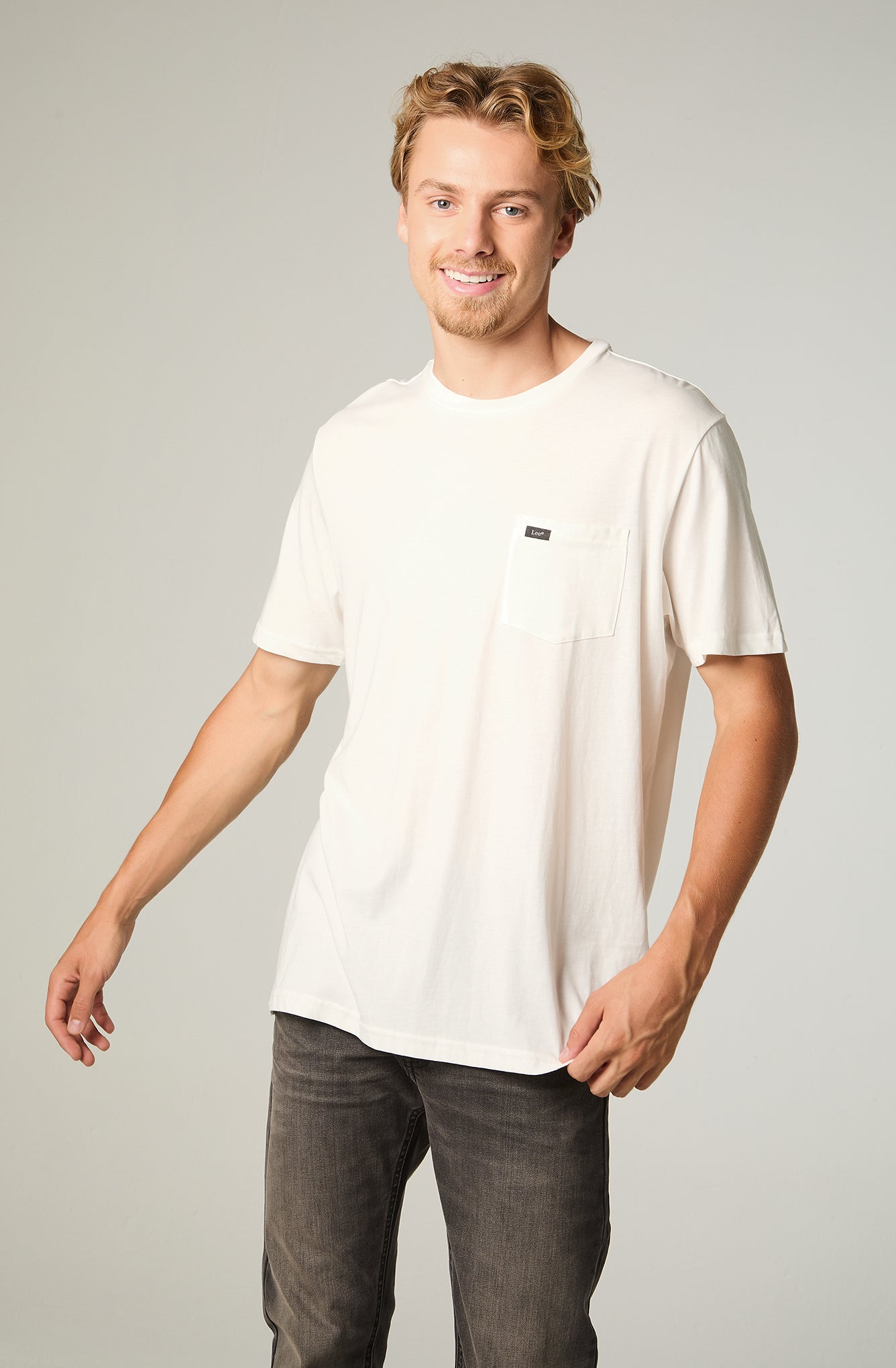 Polera Hombre Pocket tee Negro
