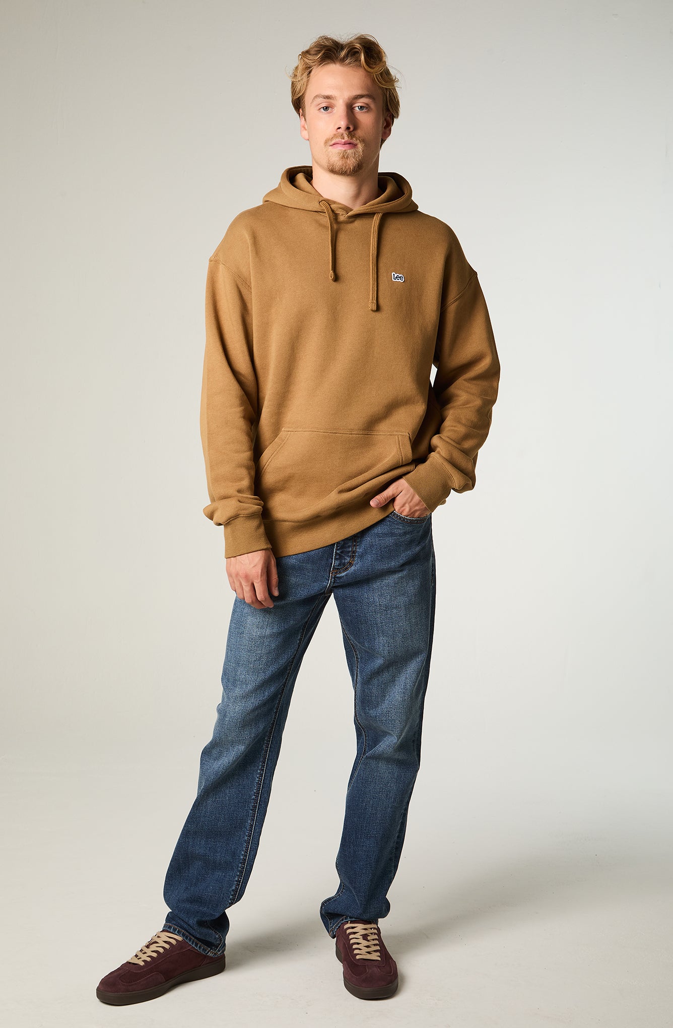 Jeans Hombre Straight Azul Medio Roberto