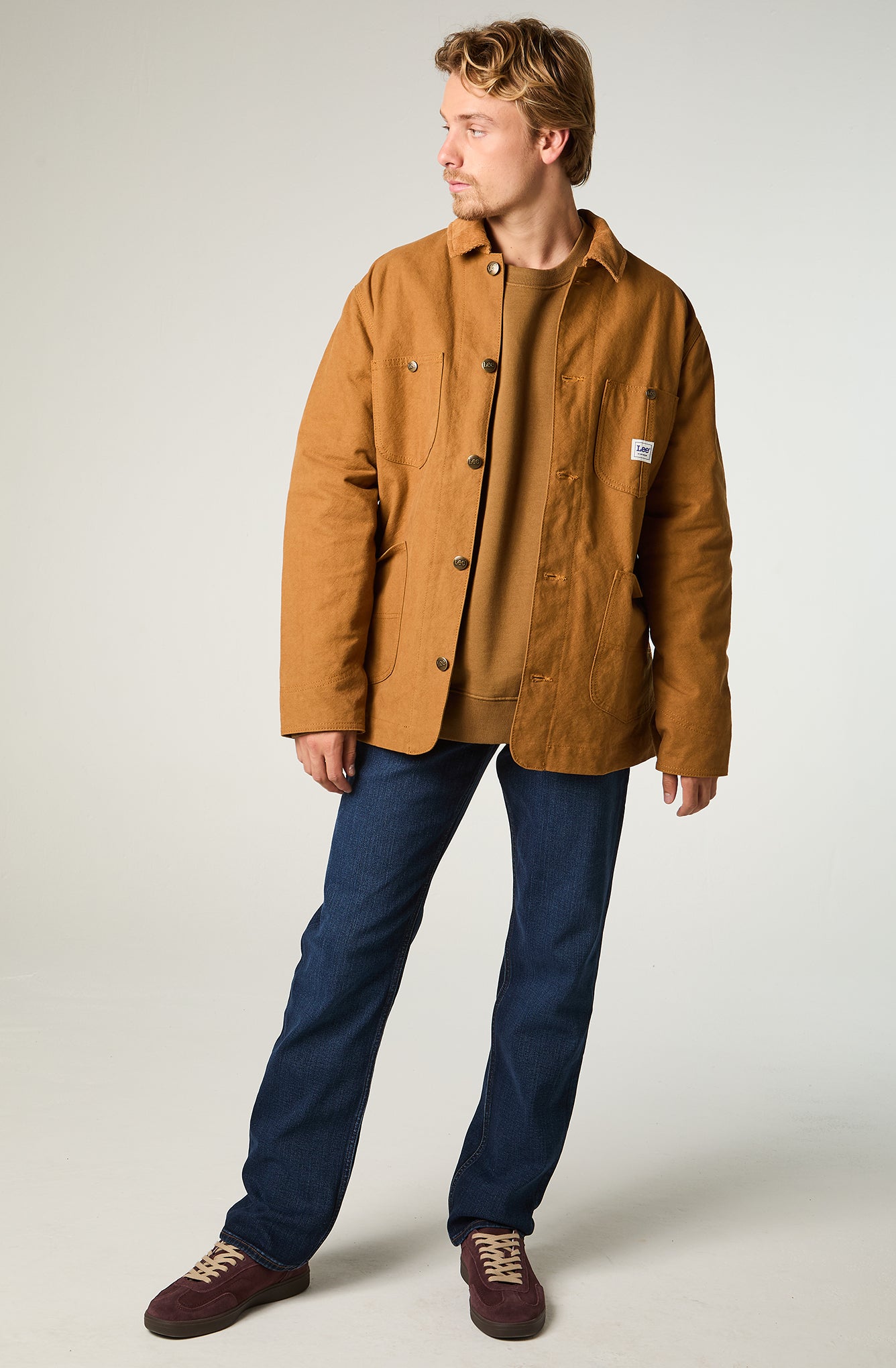 Jeans Hombre Tiro Alto Brooklyn Classic Straight Fit Mid Blue