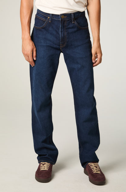 Jeans Hombre Tiro Alto Brooklyn Classic Straight Fit Mid Blue