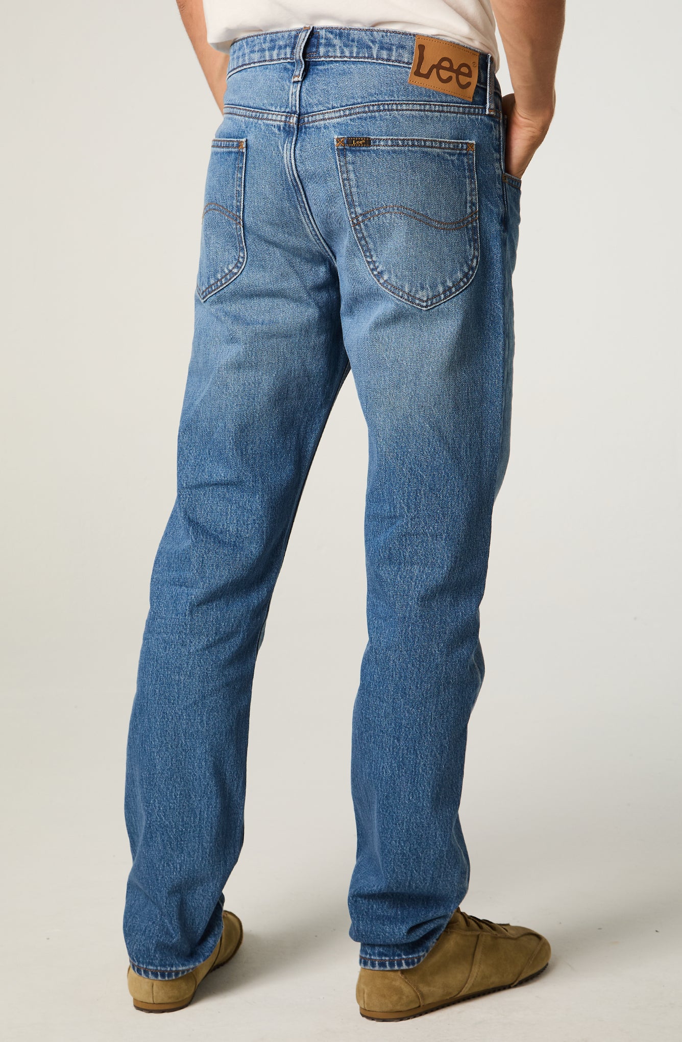 Jeans Hombre Daren Regular Straight Fit Stone