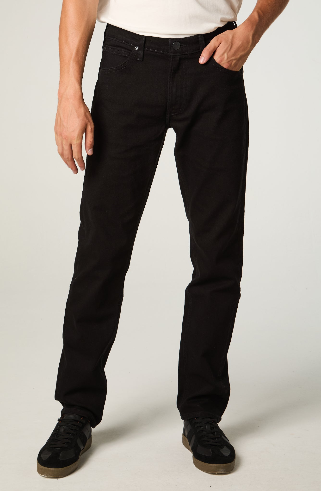 Jeans Hombre Daren Regular Straight Fit Black