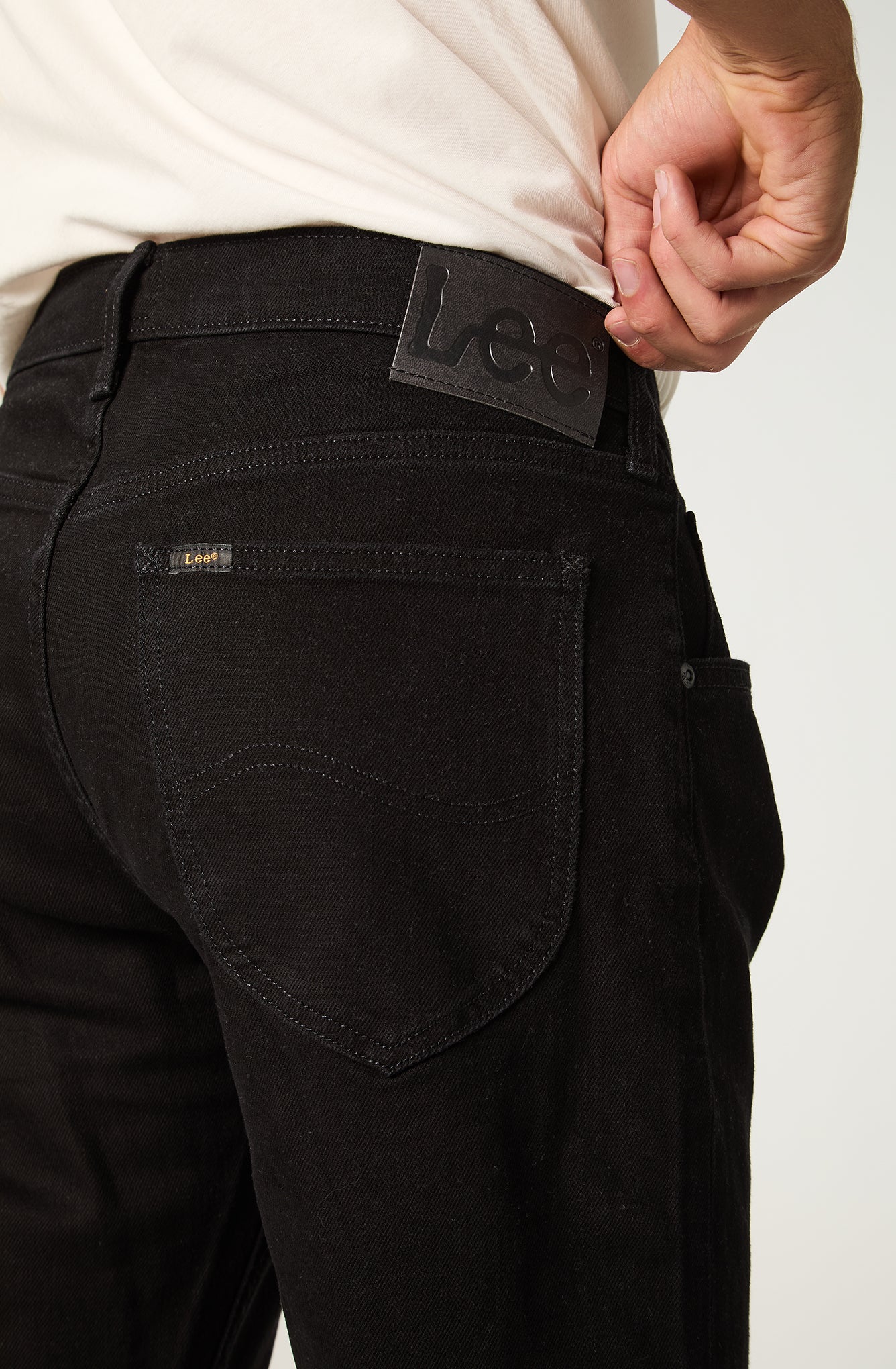 Jeans Hombre Daren Regular Straight Fit Black