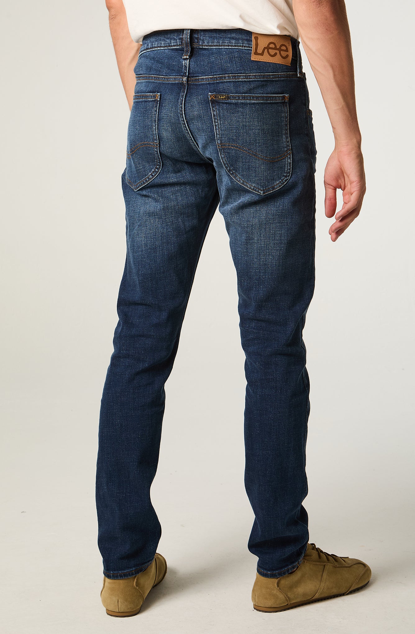 Jeans Hombre Luke Slim Tapered Fit Dark Washed