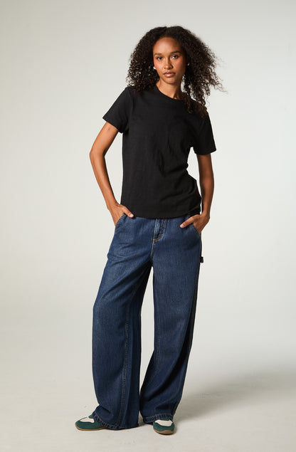 Jeans Mujer Carpenter Azul Loose