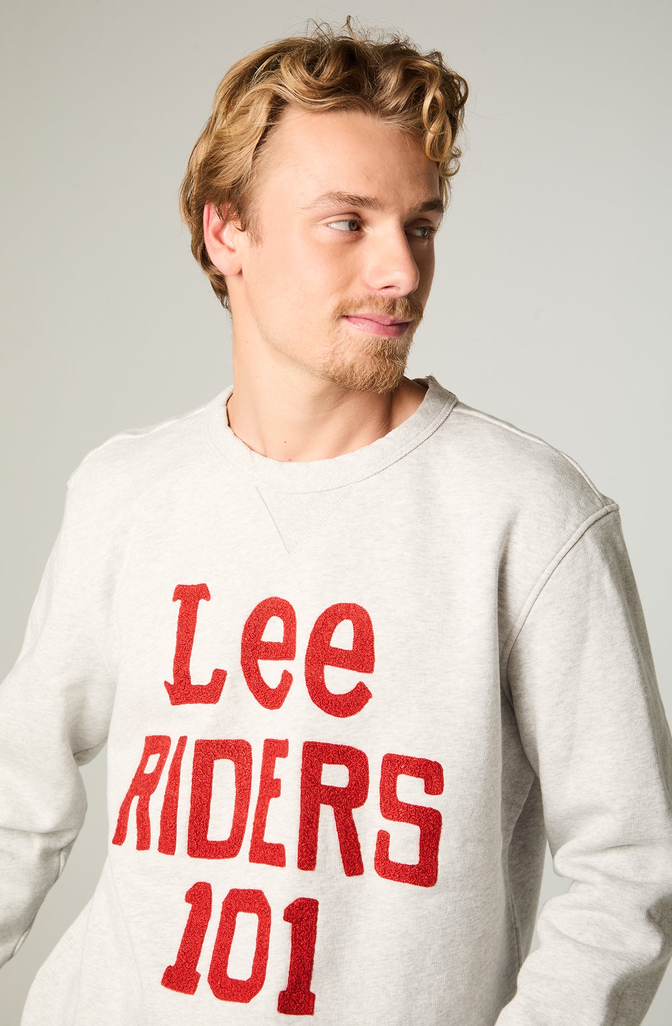 Polerón Hombre 101 Regular Sweatshirt Sharp Grey Mele