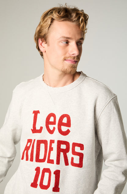 Polerón Hombre 101 Regular Sweatshirt Sharp Grey Mele