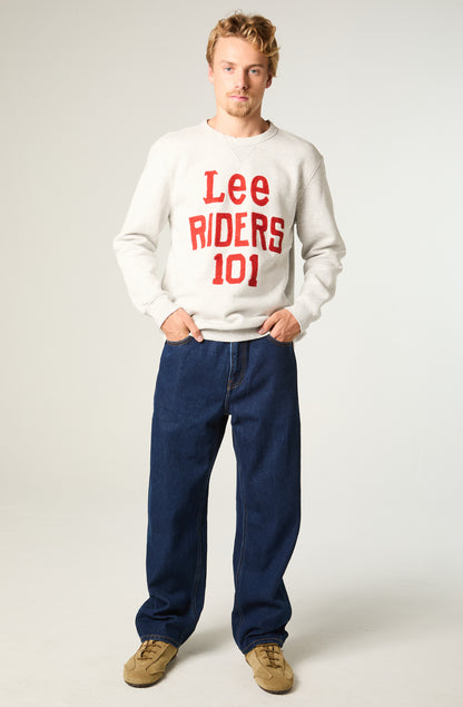 Jeans Lee Asher Loose Straight Fit Dark Indigo
