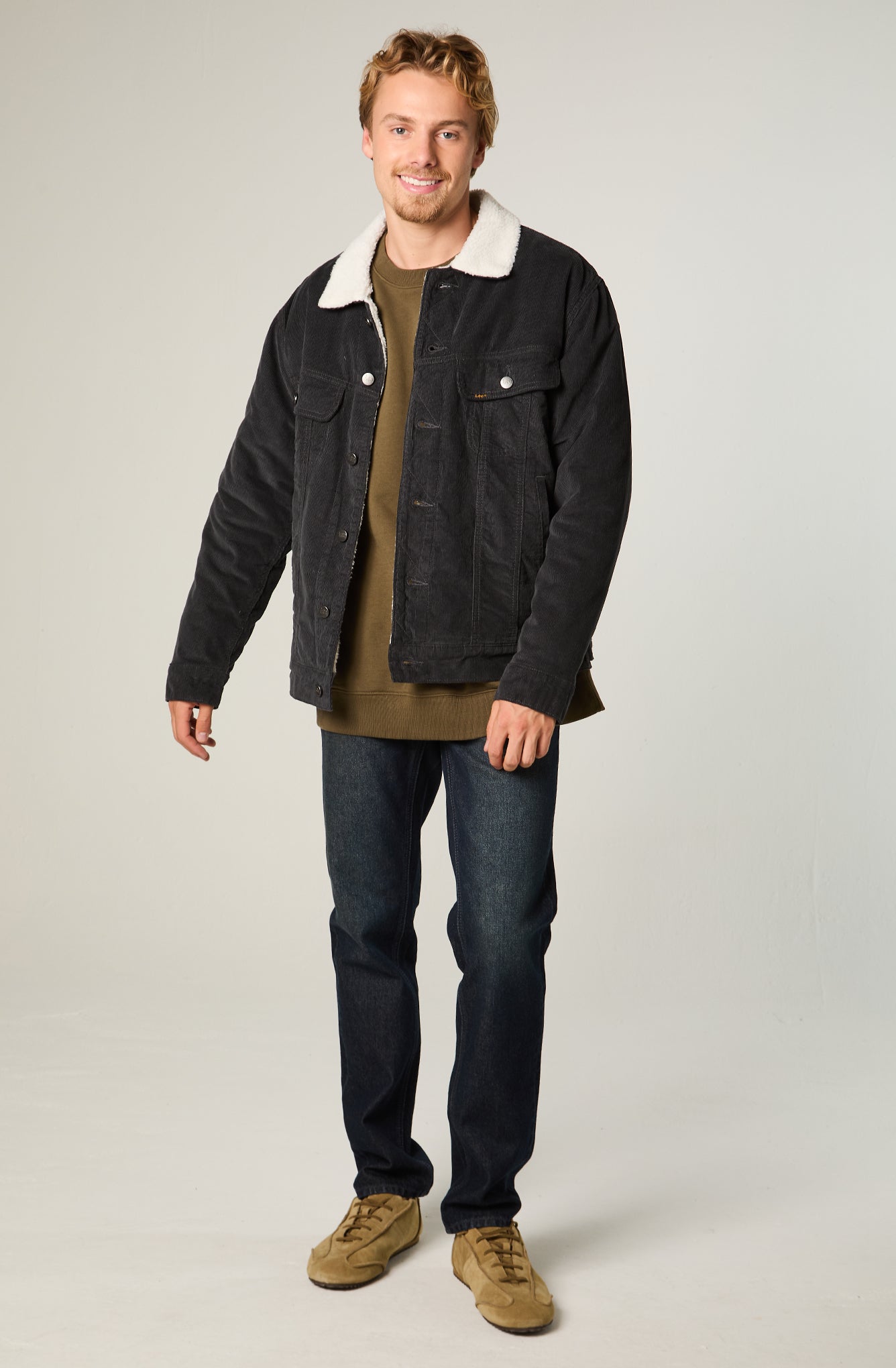 Chaqueta Hombre Regular Gris Cotele