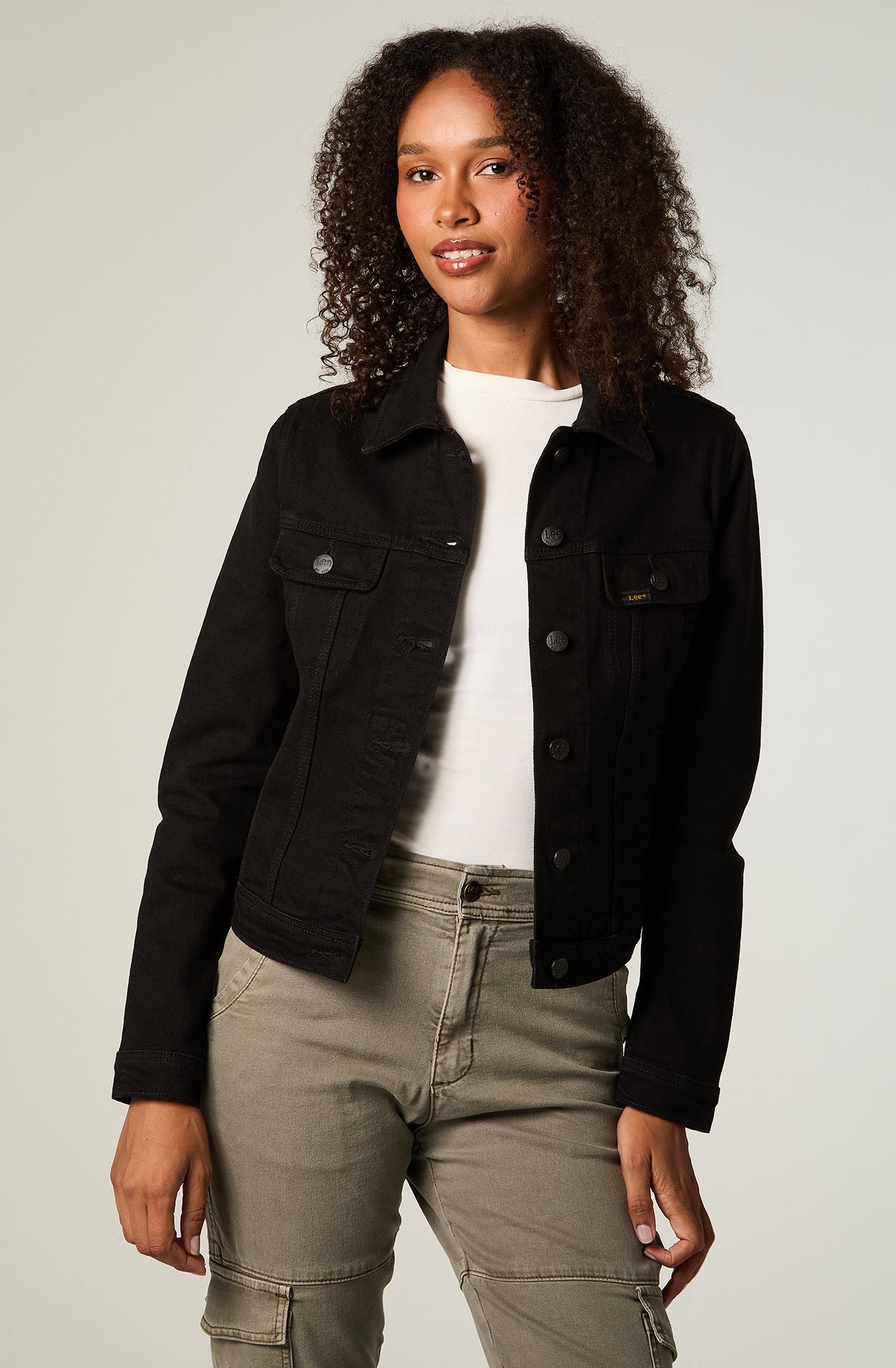 Chaqueta Mujer Rider Jacket Denim Black