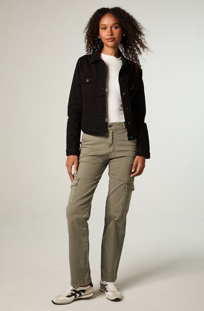 Pantalón Mujer Cargo Verde