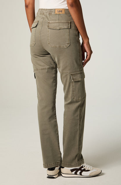 Pantalón Mujer Cargo Verde