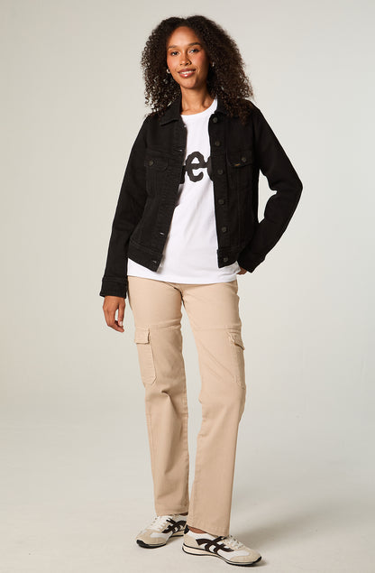 Pantalon Mujer Lee Cargo Beige