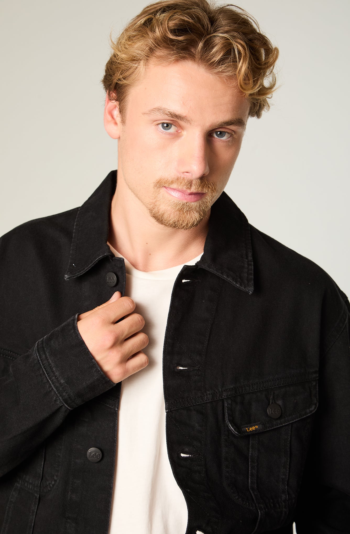 Lee RIDERS JACKET ブラックペイント サイズL Chaqueta Hombre Rider Jacket Black – Lee Jeans