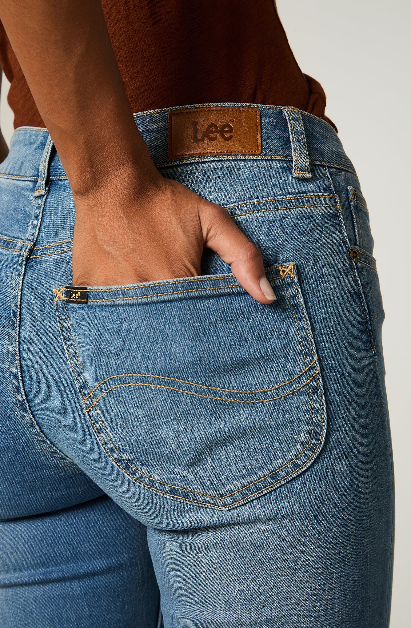 Jeans Mujer Elly Slim Fit Light Blue