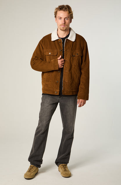 Chaqueta Hombre Regular Camel Cotele