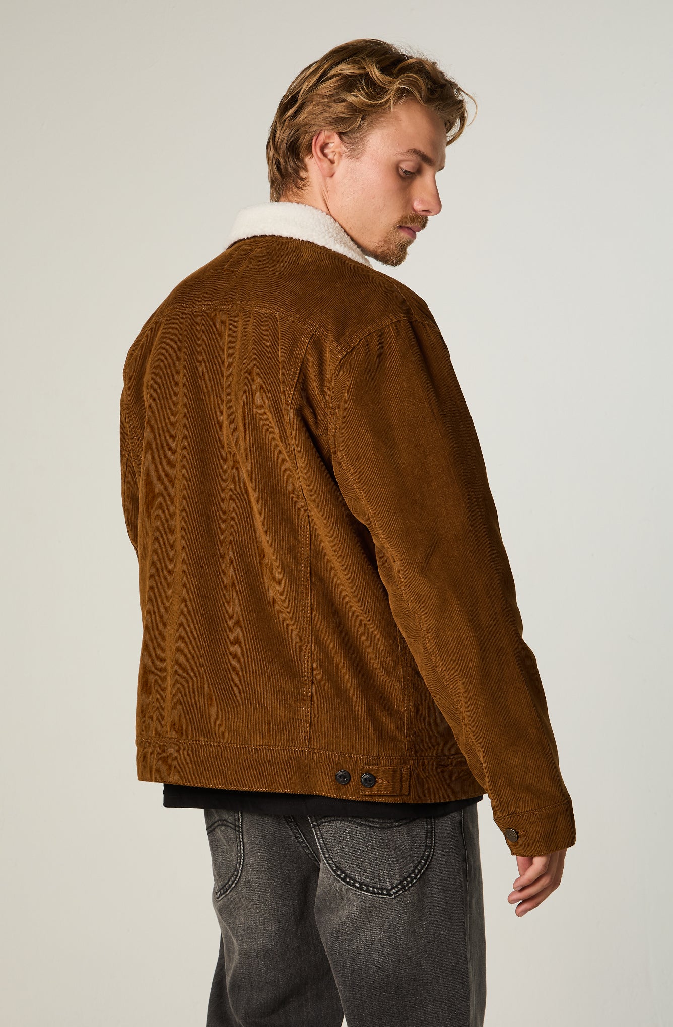 Chaqueta Hombre Regular Camel Cotele