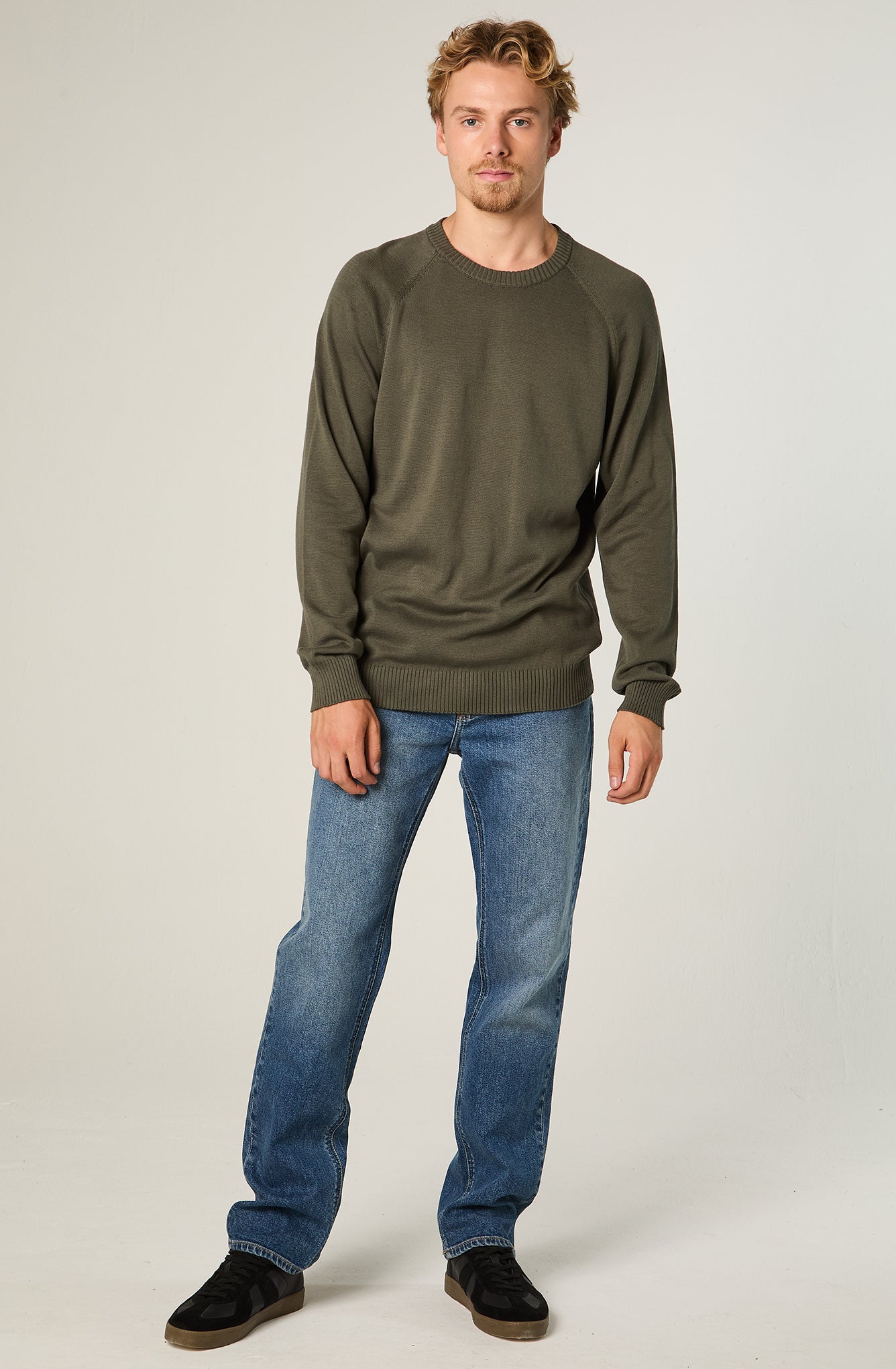 Sweater Hombre Regular Ecru Pocket Tee