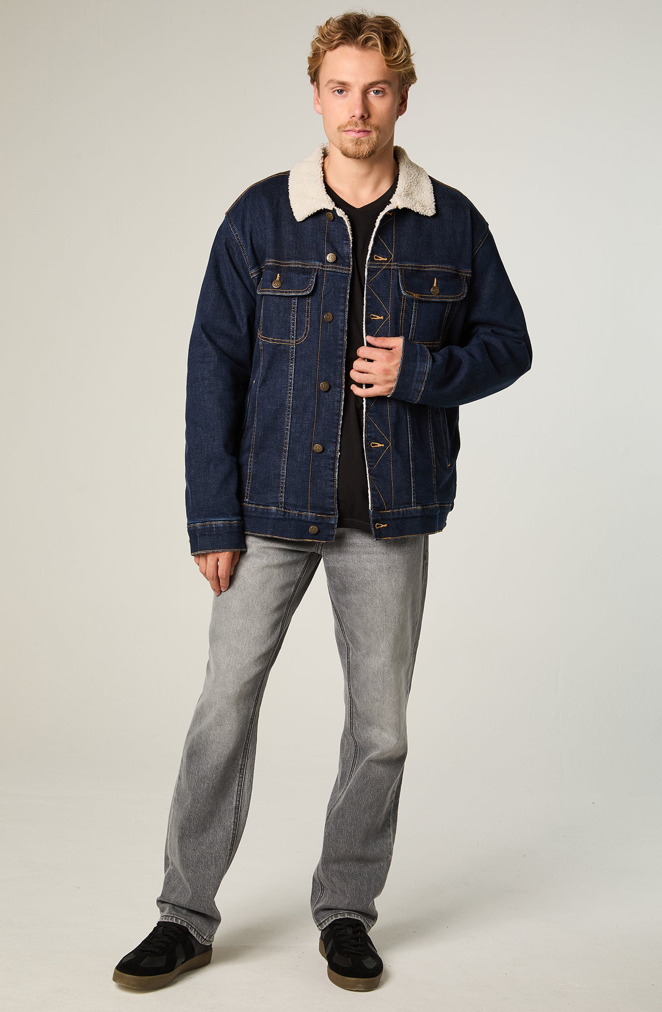 Chaqueta Hombre Sherpa Jacket Mid Dark