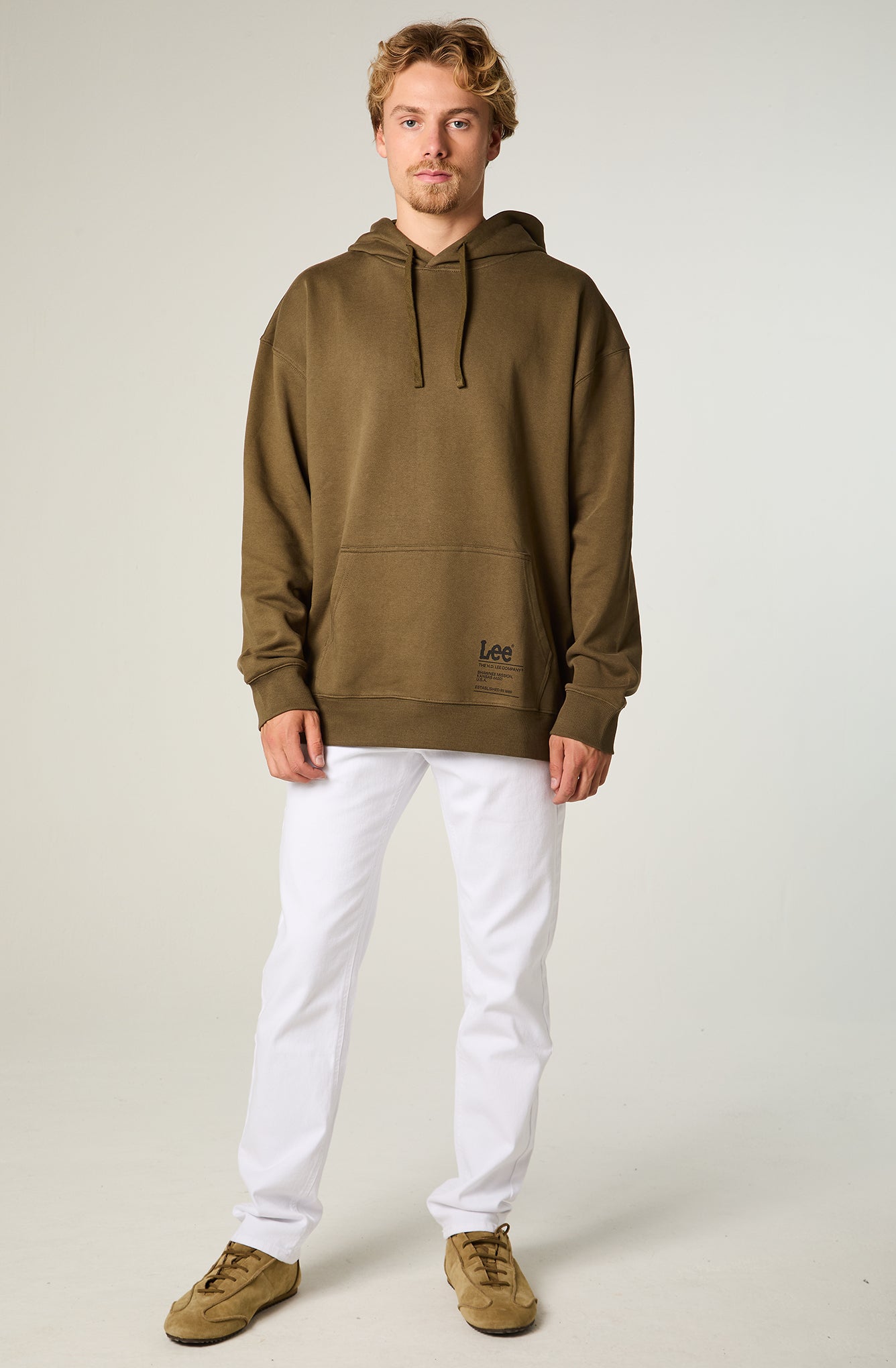 Jeans Lee Daren Regular Straight Fit  White