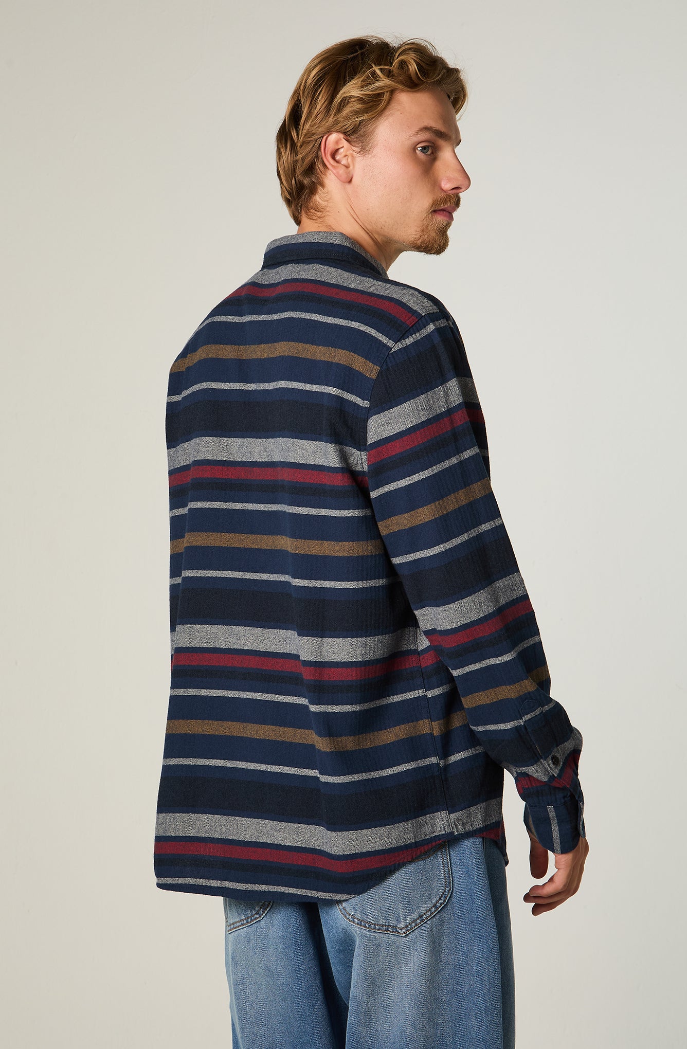 Camisa Hombre Lee Clean Mood indigo